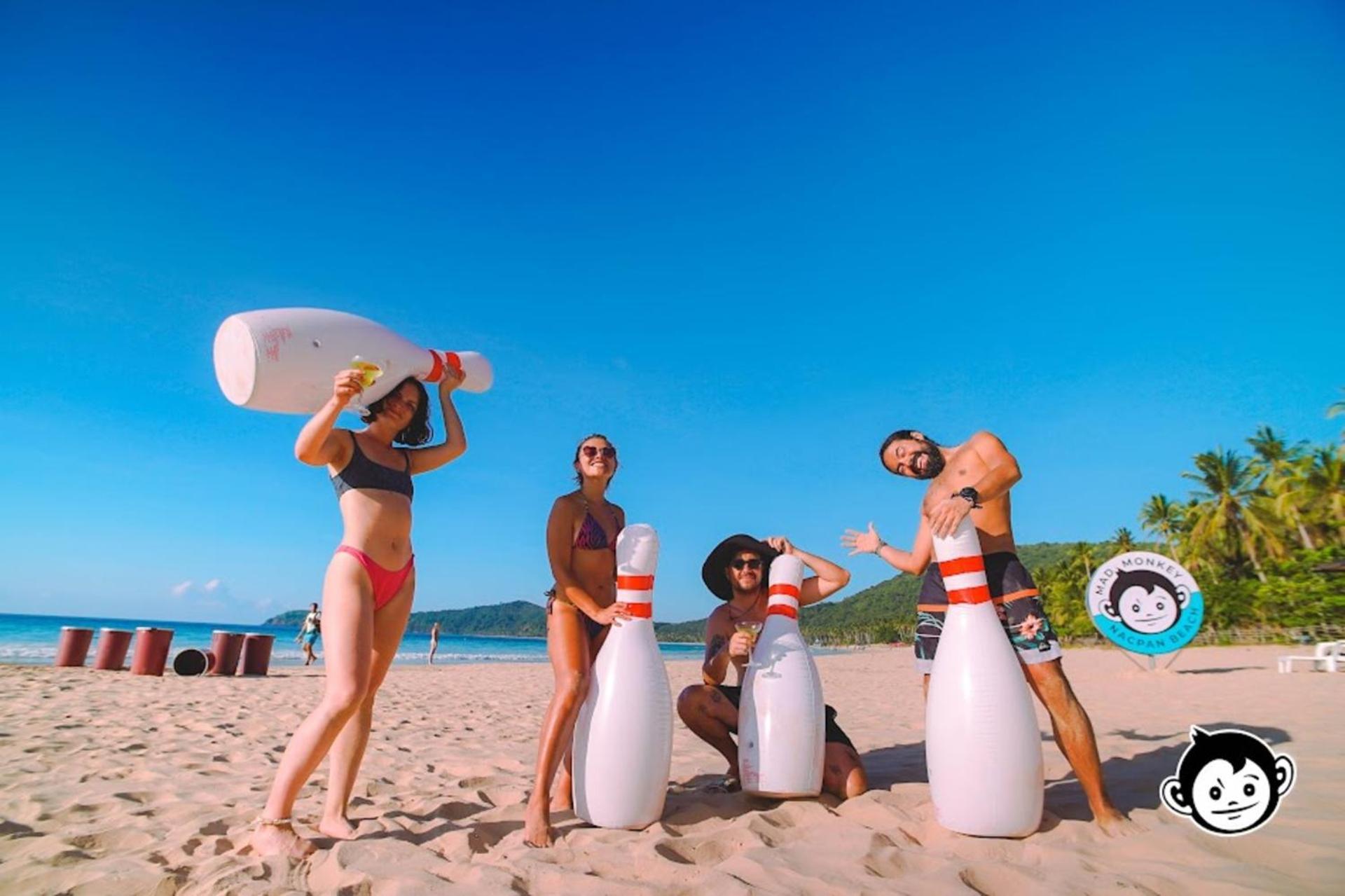 Mad Monkey Hostel Nacpan Beach (Adults Only) El Nido Bagian luar foto