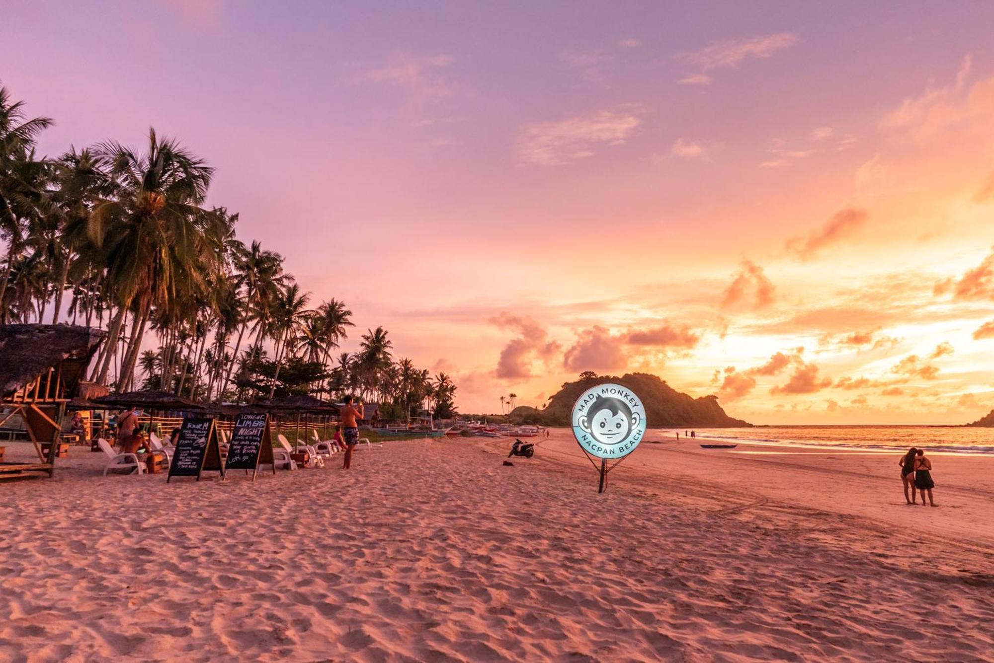 Mad Monkey Hostel Nacpan Beach (Adults Only) El Nido Bagian luar foto